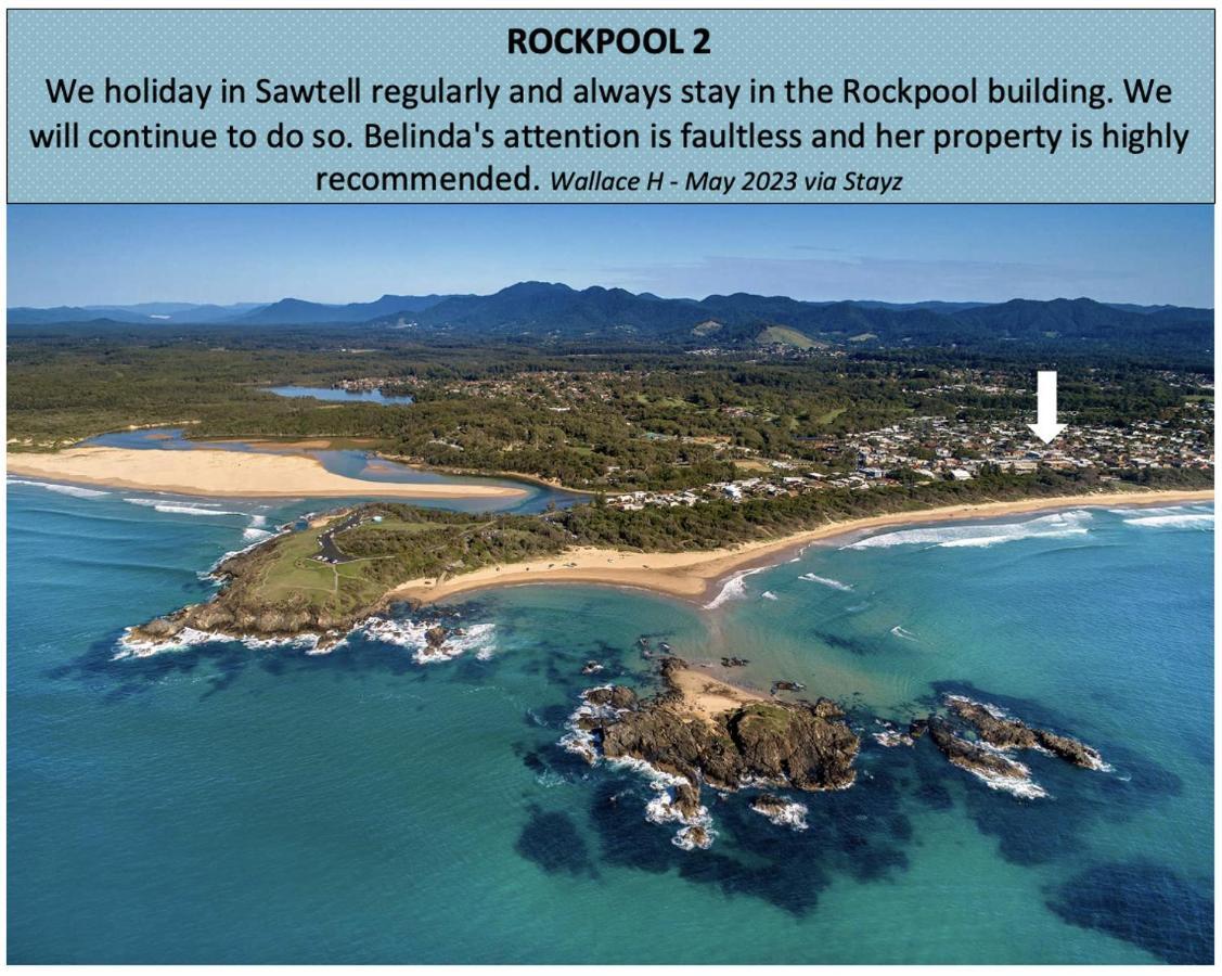 Rockpool 2 Sawtell Beach - Just Steps To Restaurants And 2 Min Stroll To Beach!公寓 外观 照片